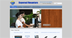 Desktop Screenshot of koperasinusantara.com