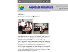 Tablet Screenshot of koperasinusantara.com